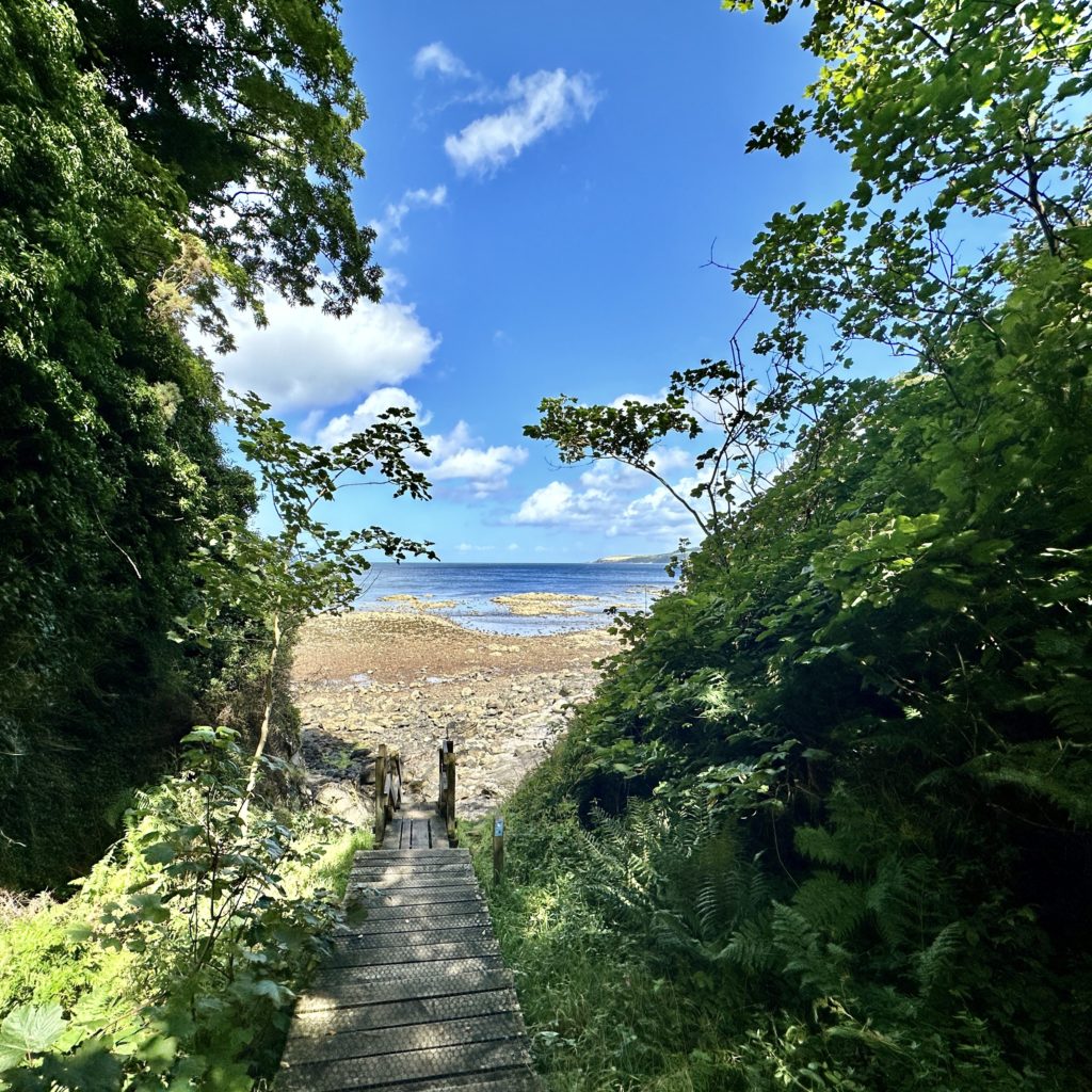 Culzean Castle and Country Park Dolphin beach walk