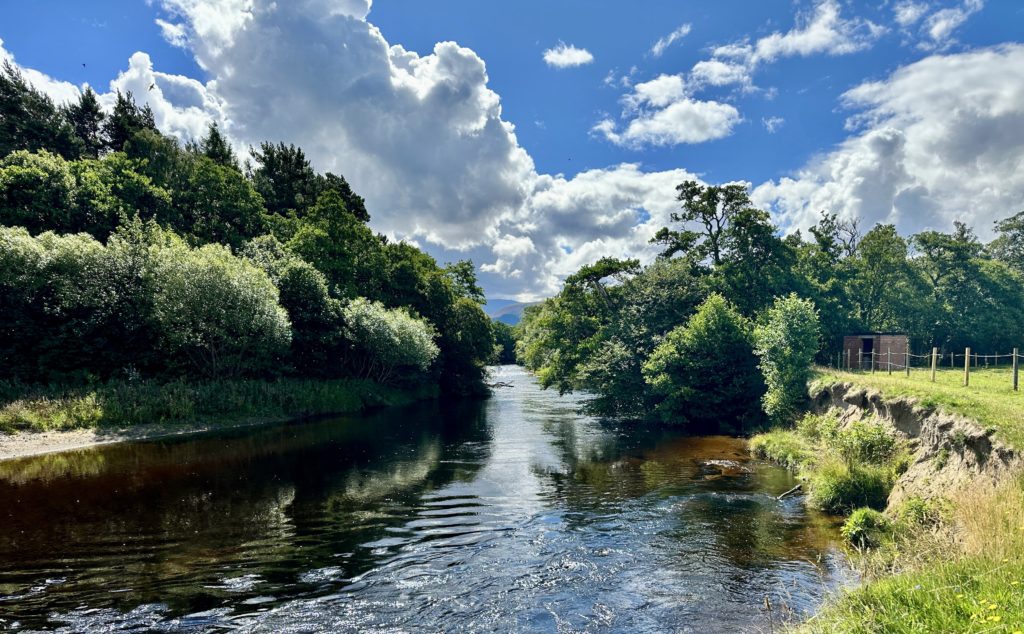 Walking by the River Spey