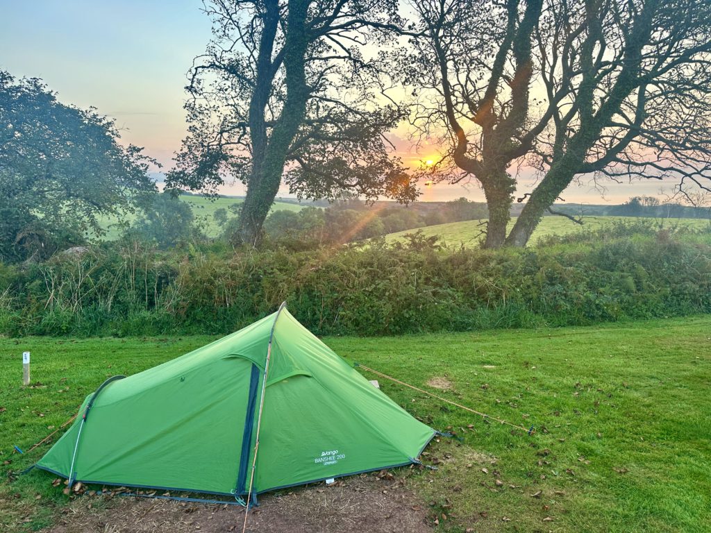 Vango Banshee 200 tent​ at Slapton Sands campsite