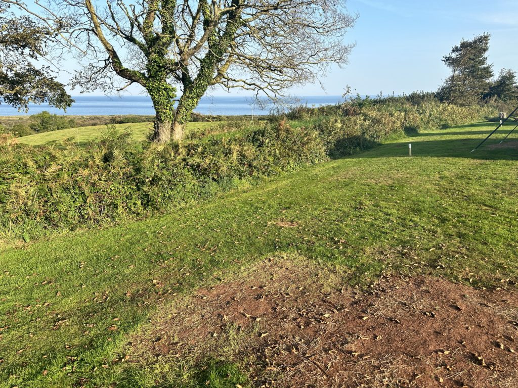 Slapton Sands Camping and Caravan Club site