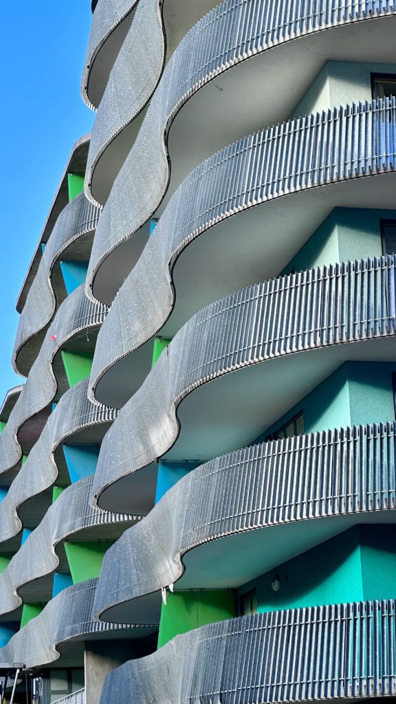 Modern building in Wembley London