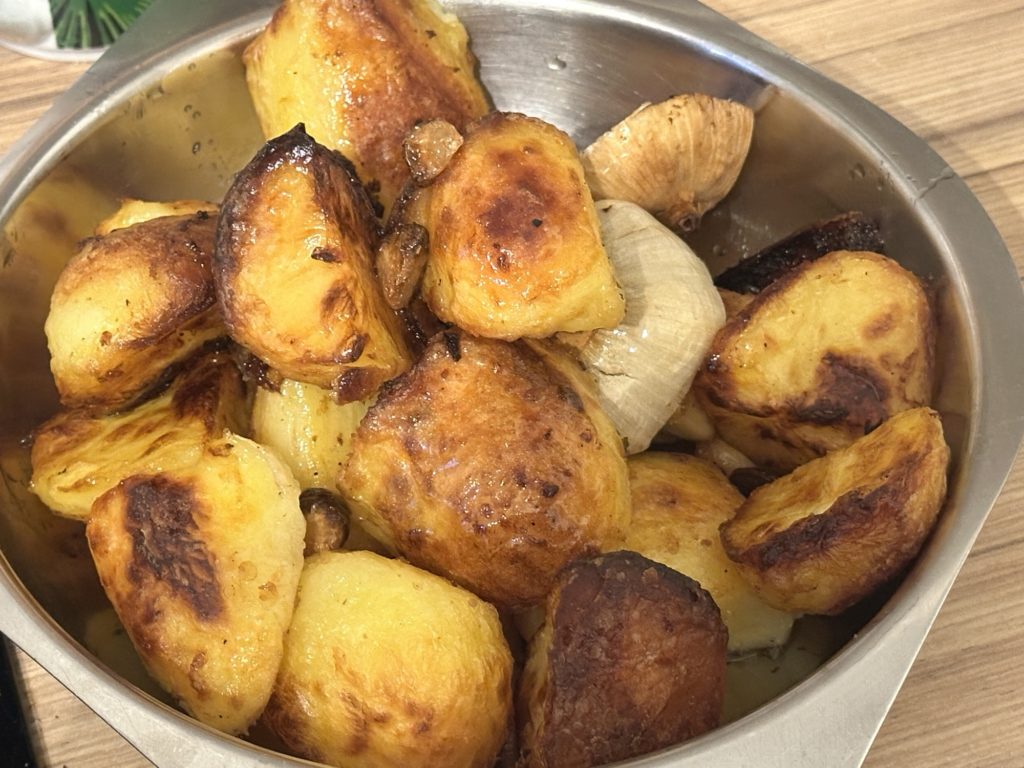 Roast potatoes