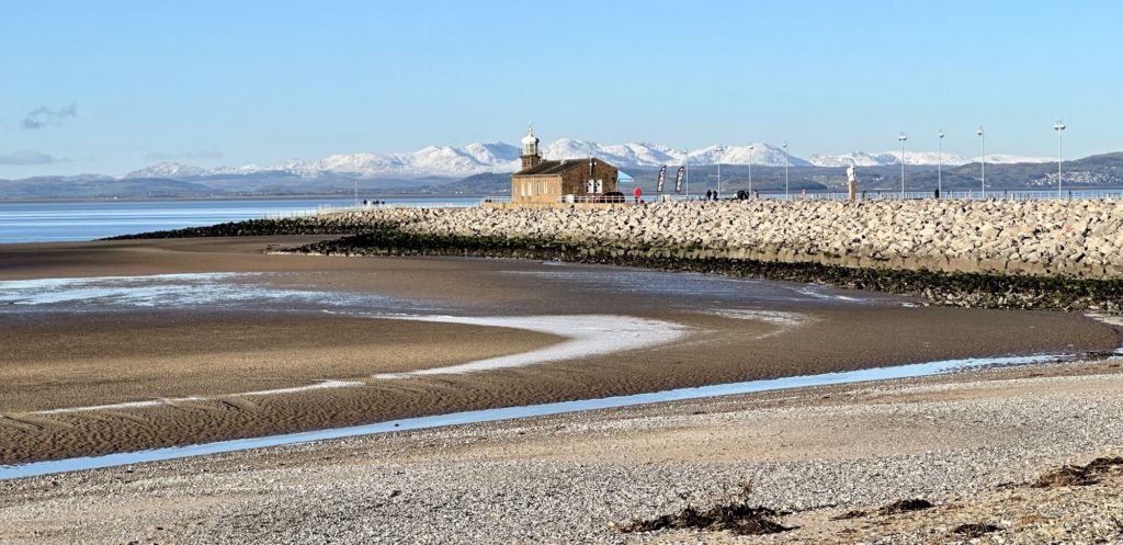 Morecambe Bay and the Lake District