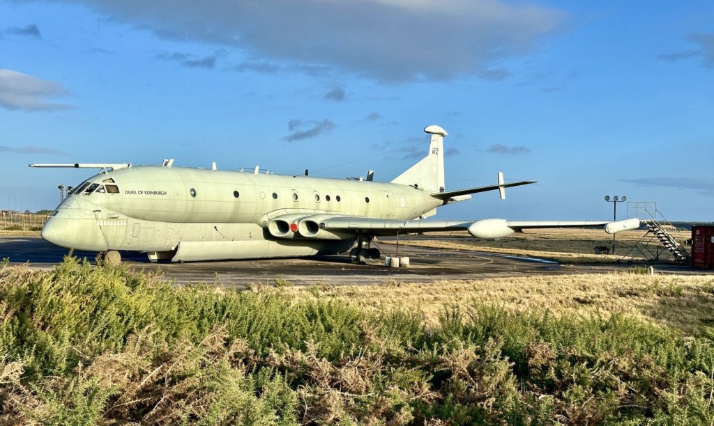 Kinloss Barracks. A Nimrod