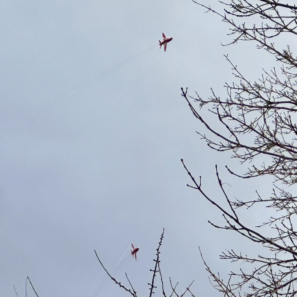 Two Red Arrows