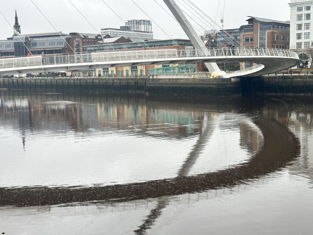 River Tyne and the Millennium Bridge