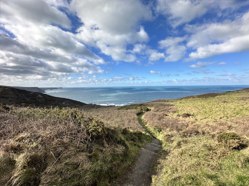 Walking on the South West Coast Path