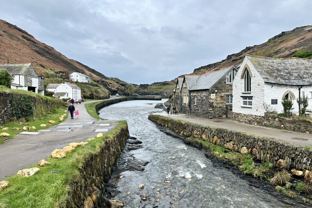 Boscastle harbour