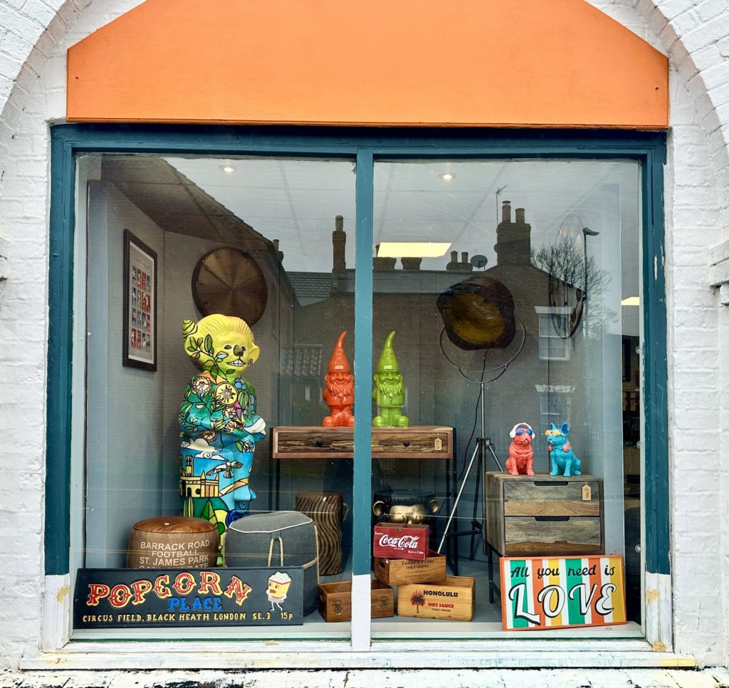 Gift shop window in Horncastle