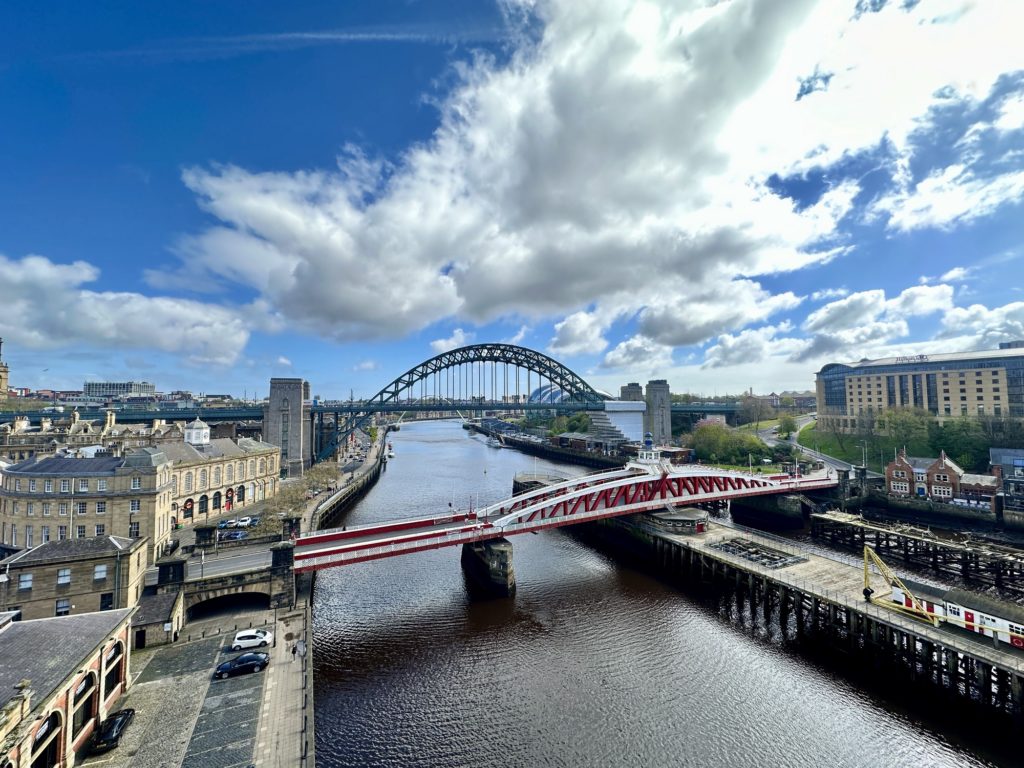 Newcastle and bridges over the Tyne 