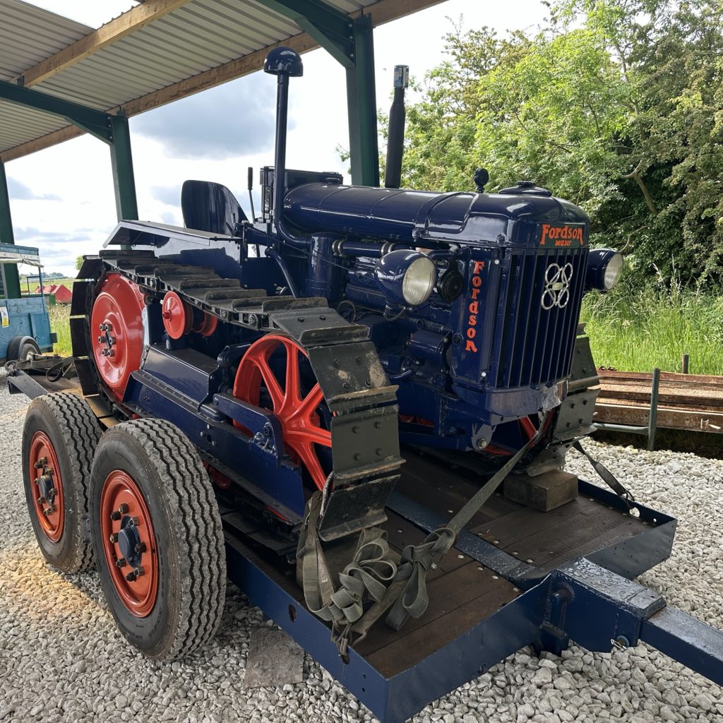 Fordson caterpillar track tractor