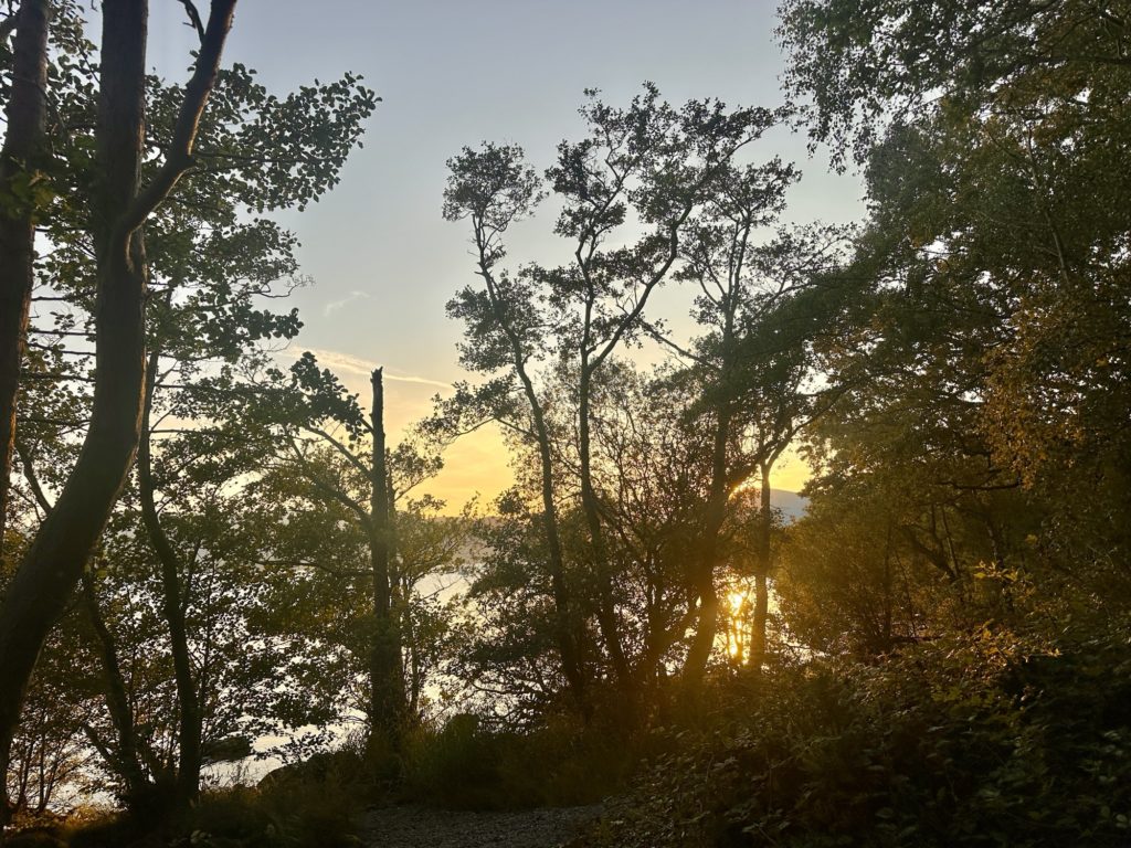 Loch Lomond sunset 