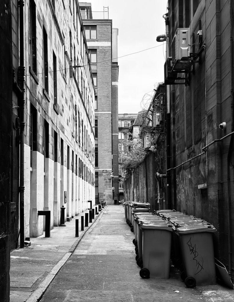 Alley in Glasgow