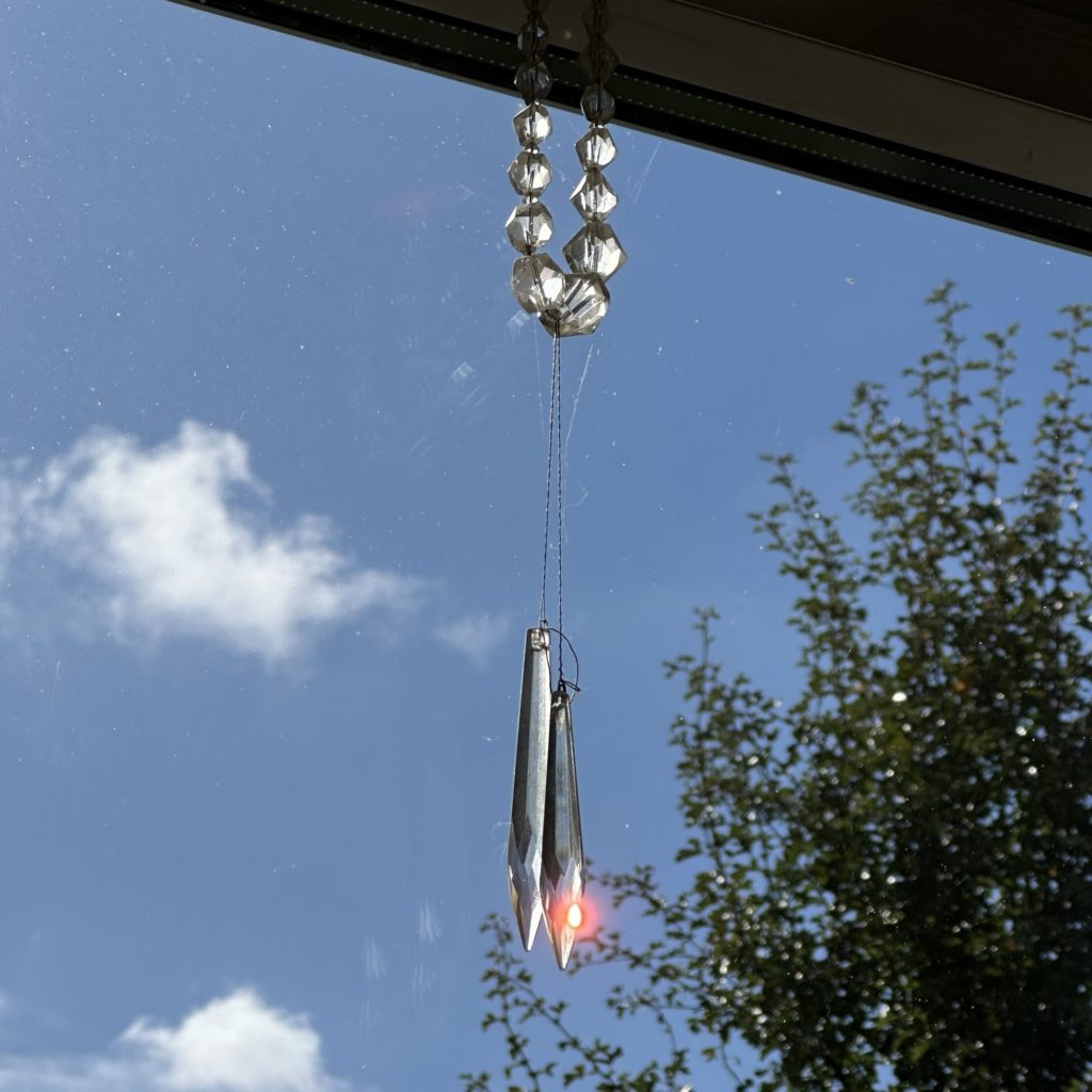 Glass in the sun