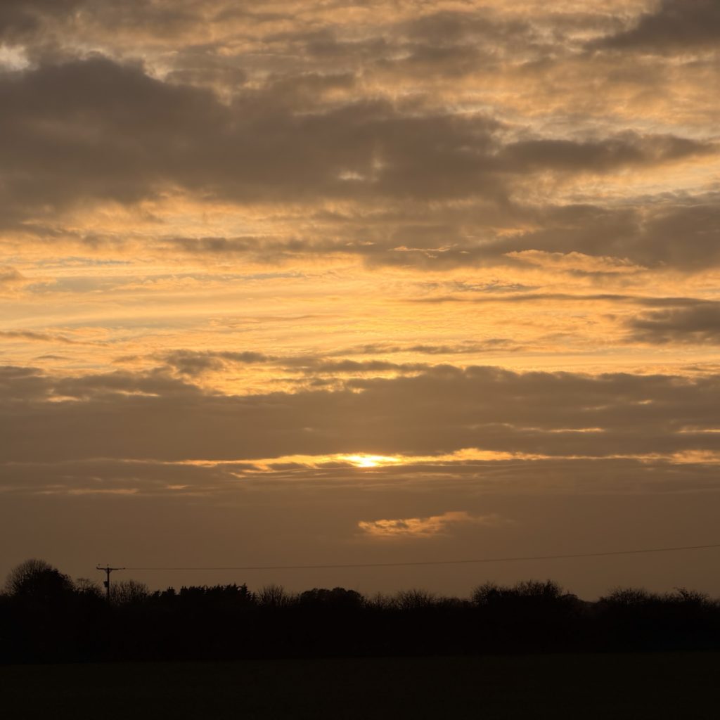 Sunset over Saltfleet