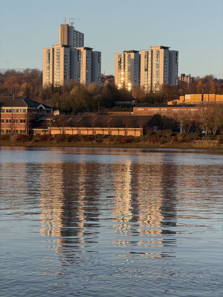 Reflections in the River Tyne