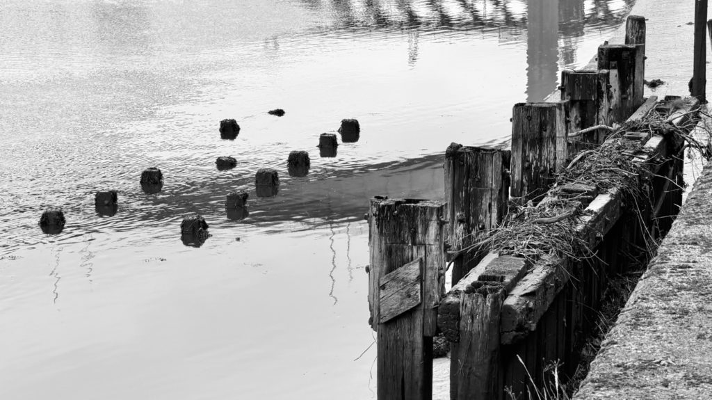 Old dock on the River Tyne