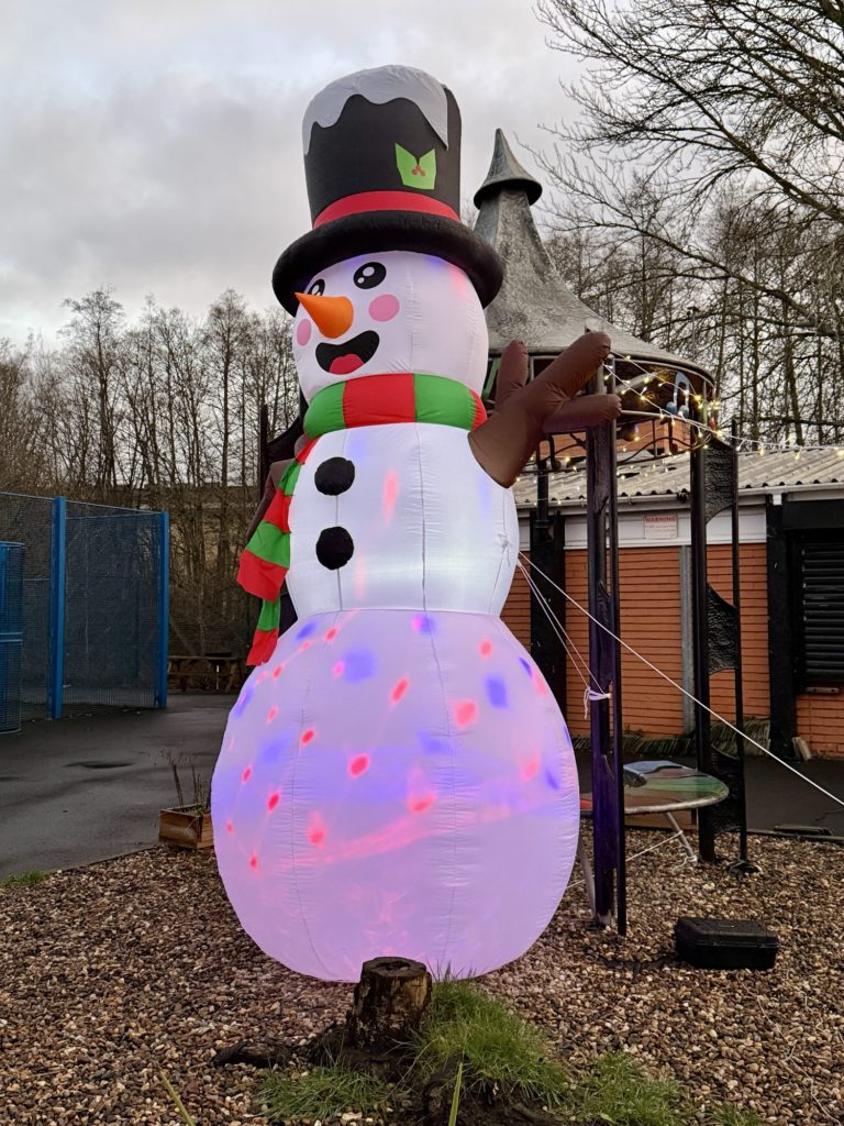 Inflatable Snowman