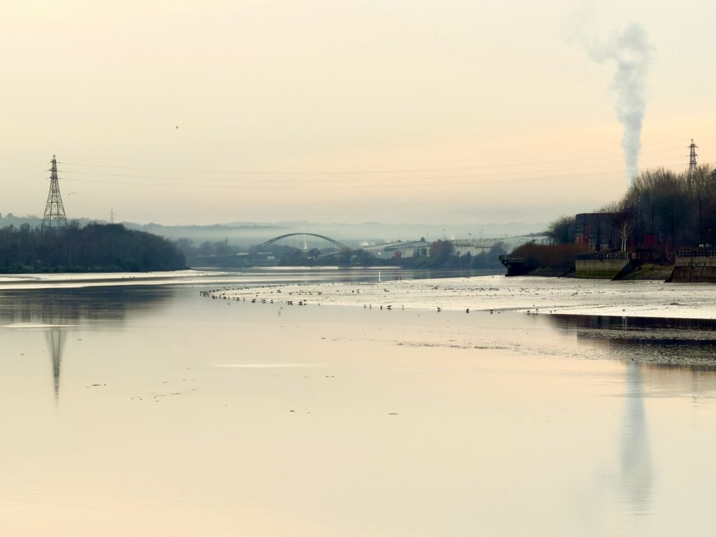 Evening light over the Tyne